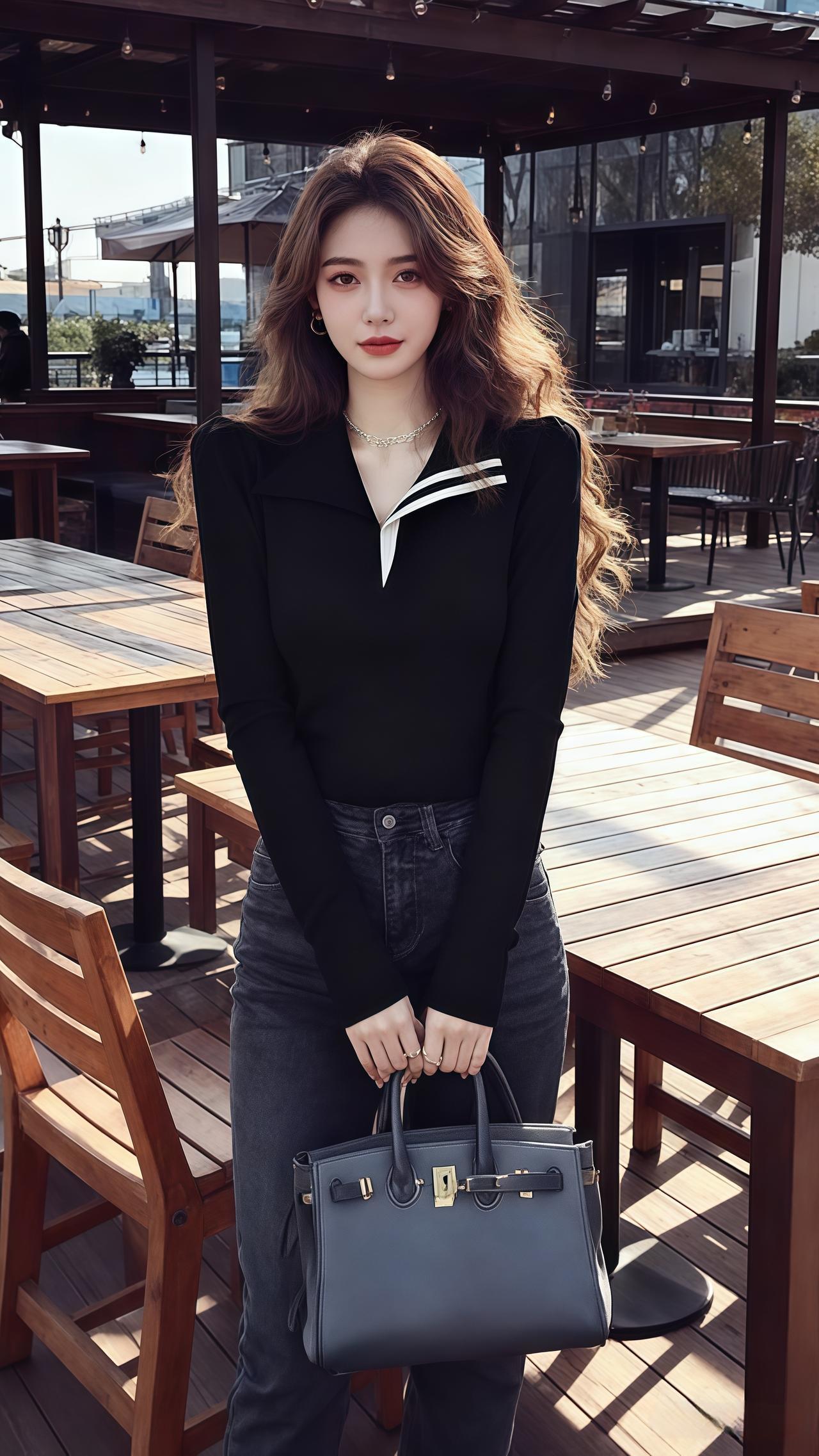 穿搭 时尚穿搭 黑色高级感穿搭 穿搭时尚 上衣