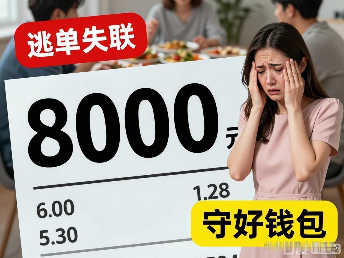 怪事！相亲点了个八千块的菜，男方抹嘴就跑！这年头啥怪事都有…

好家伙，相亲吃饭