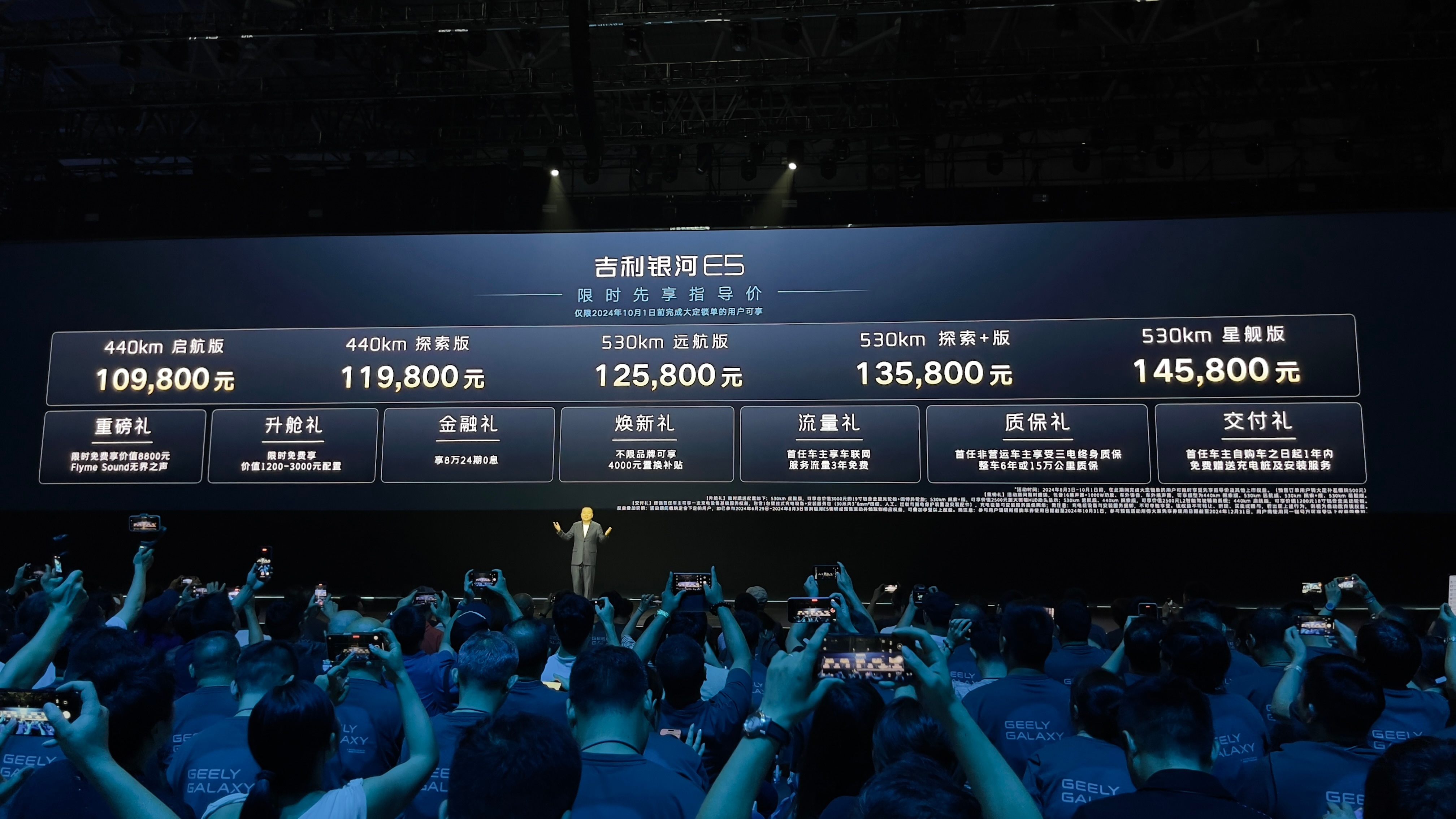 吉利银河E5售价公布10.1之前限时优惠价10.98万元起这个价格怎么样？紧凑型