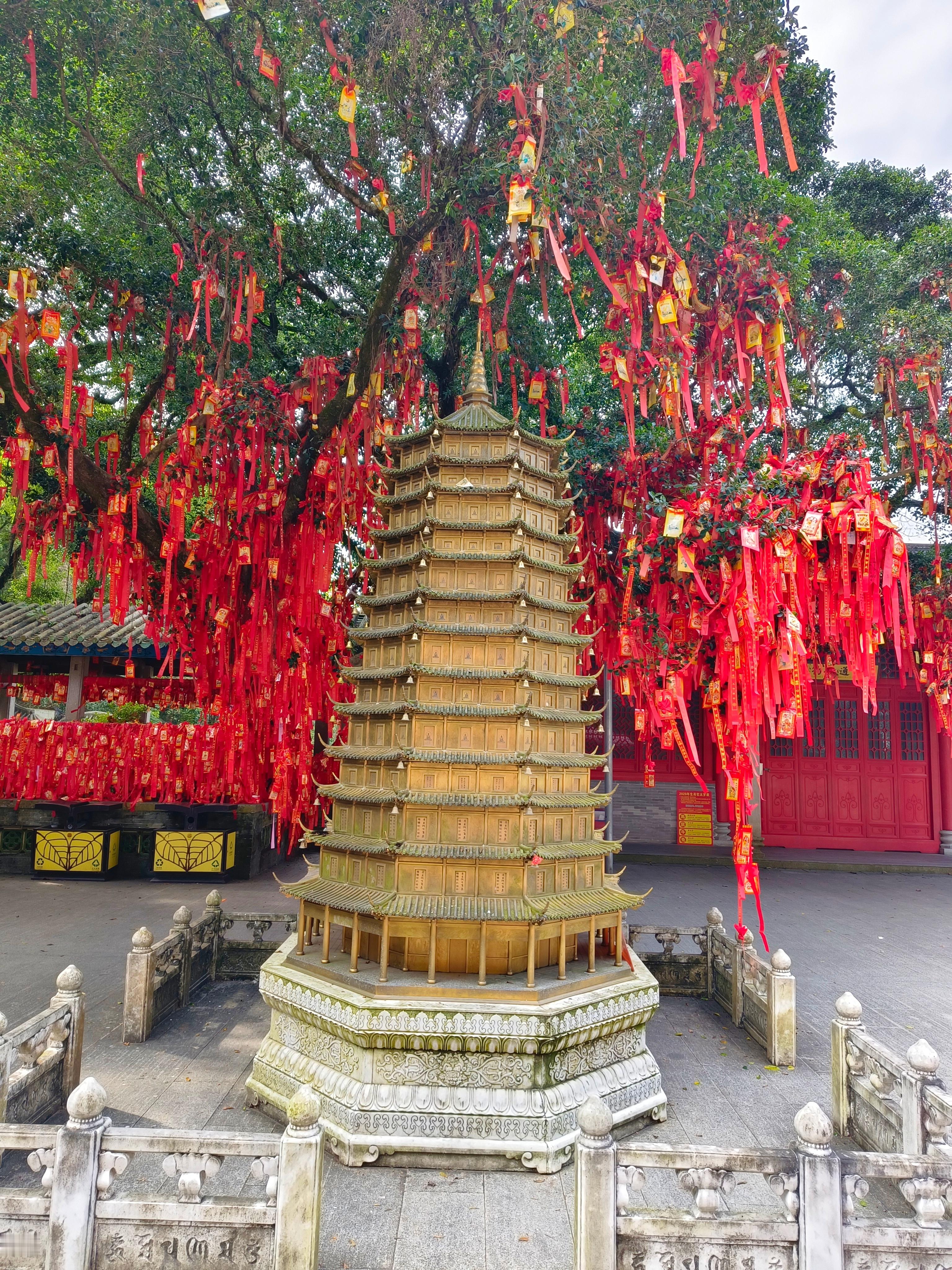 《六祖故里》今日天朗气清，阳光明媚，微风不燥，恰逢好时节，我怀着满心虔诚踏入六祖