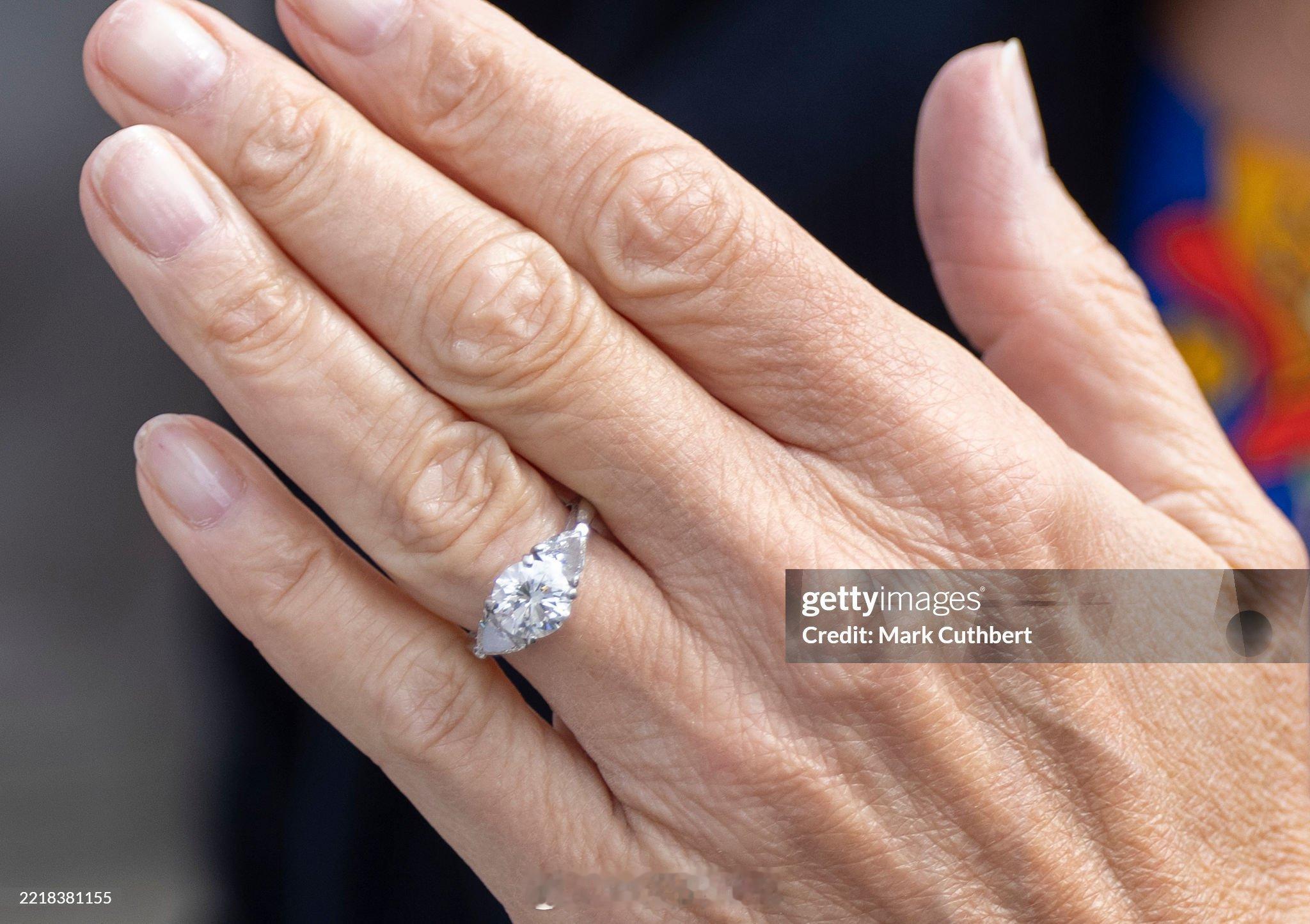 英国王室[超话]  威尔士金戒指💍那些年，爱丁堡公爵夫人苏菲戴过的各种各样的戒