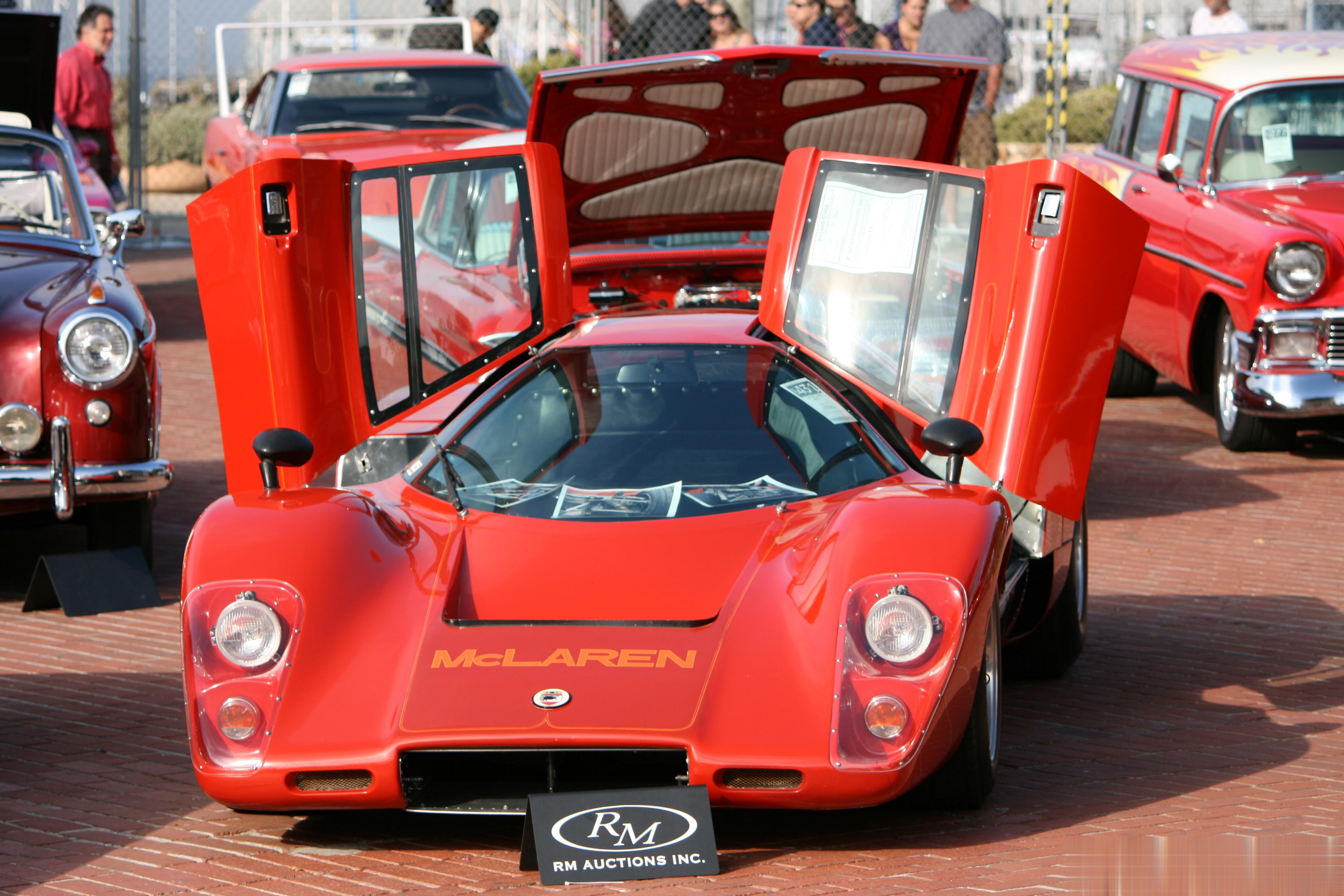 #shen车视界# 今天整理资料时发现，RM和Bonhams都上拍过迈凯伦M6G