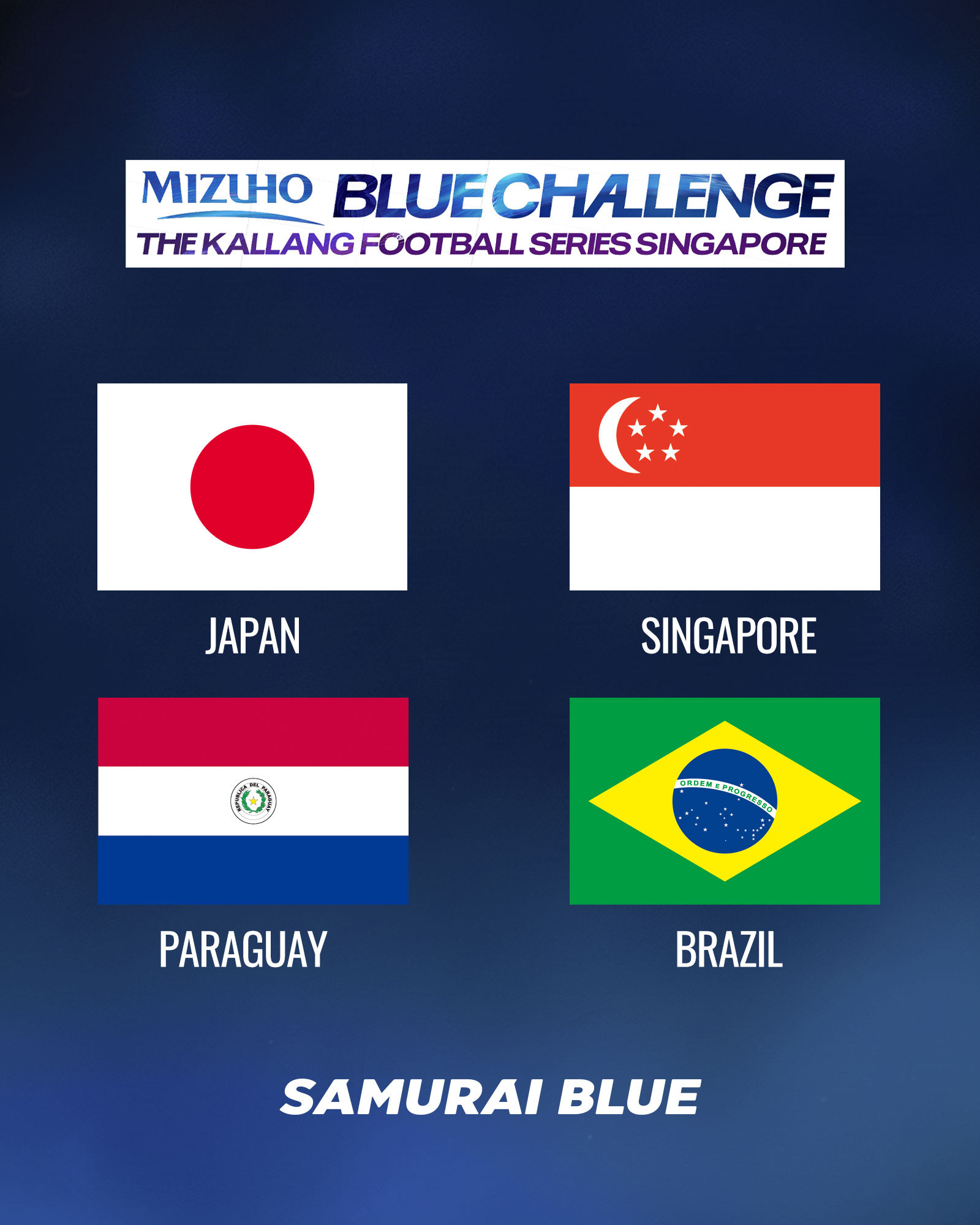 サッカー日本代表 日本代表将在11月国际比赛日期间对阵巴西和巴拉圭，两场比赛将在