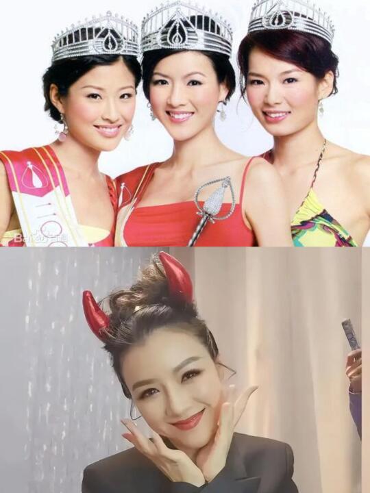 陈豪眼光真好，不愧是港姐，短发带发箍真美
