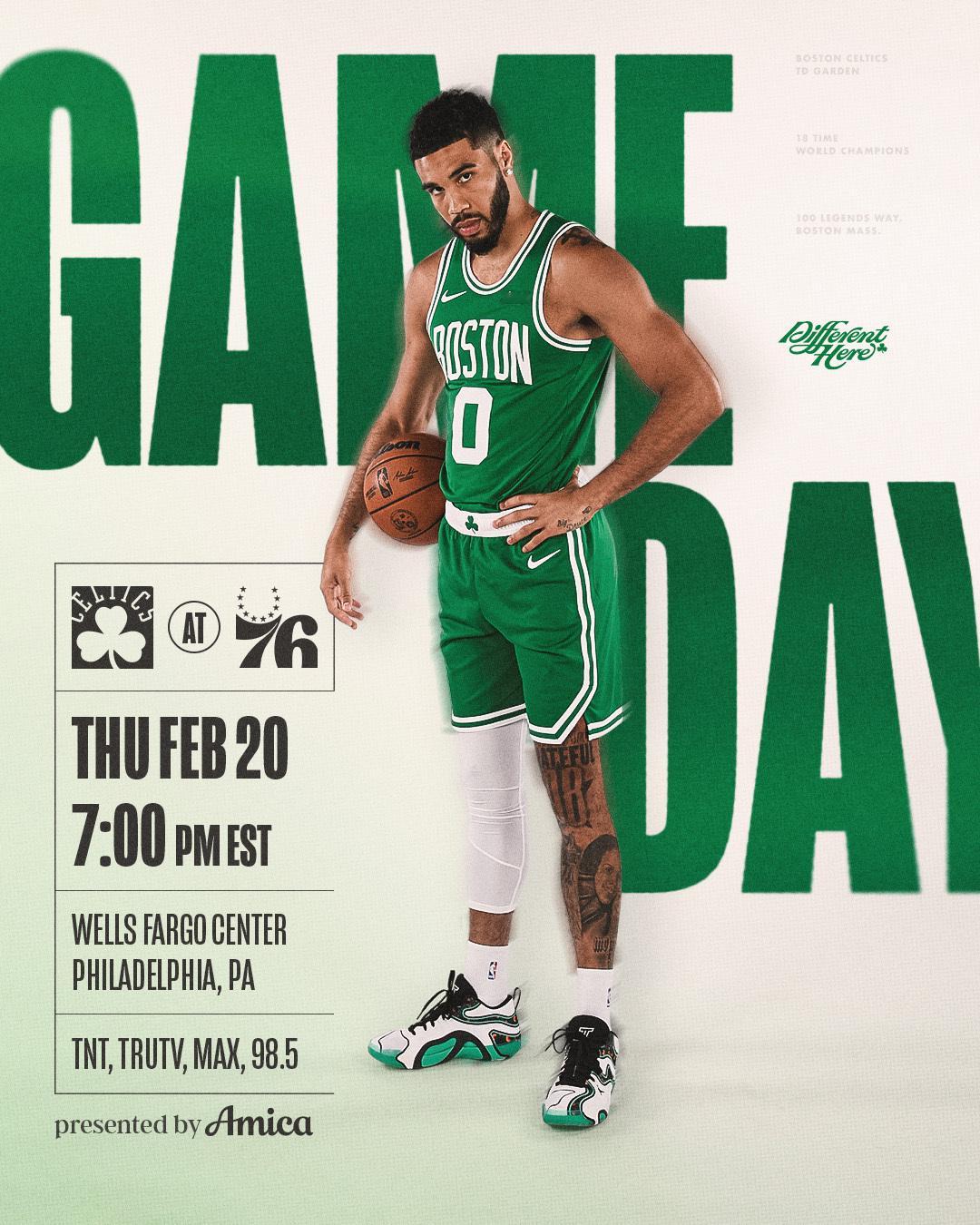 凯尔特人国度  GAME DAY ! LET‘S GO CELTICS ☘️ ?