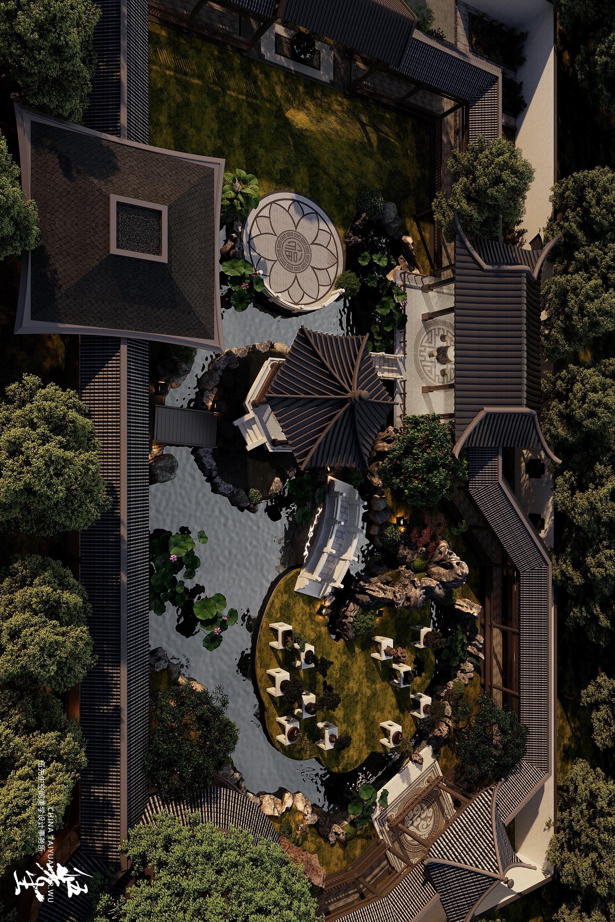 苏式园林。刚出炉的一套苏州园林的方案，和大家分享。