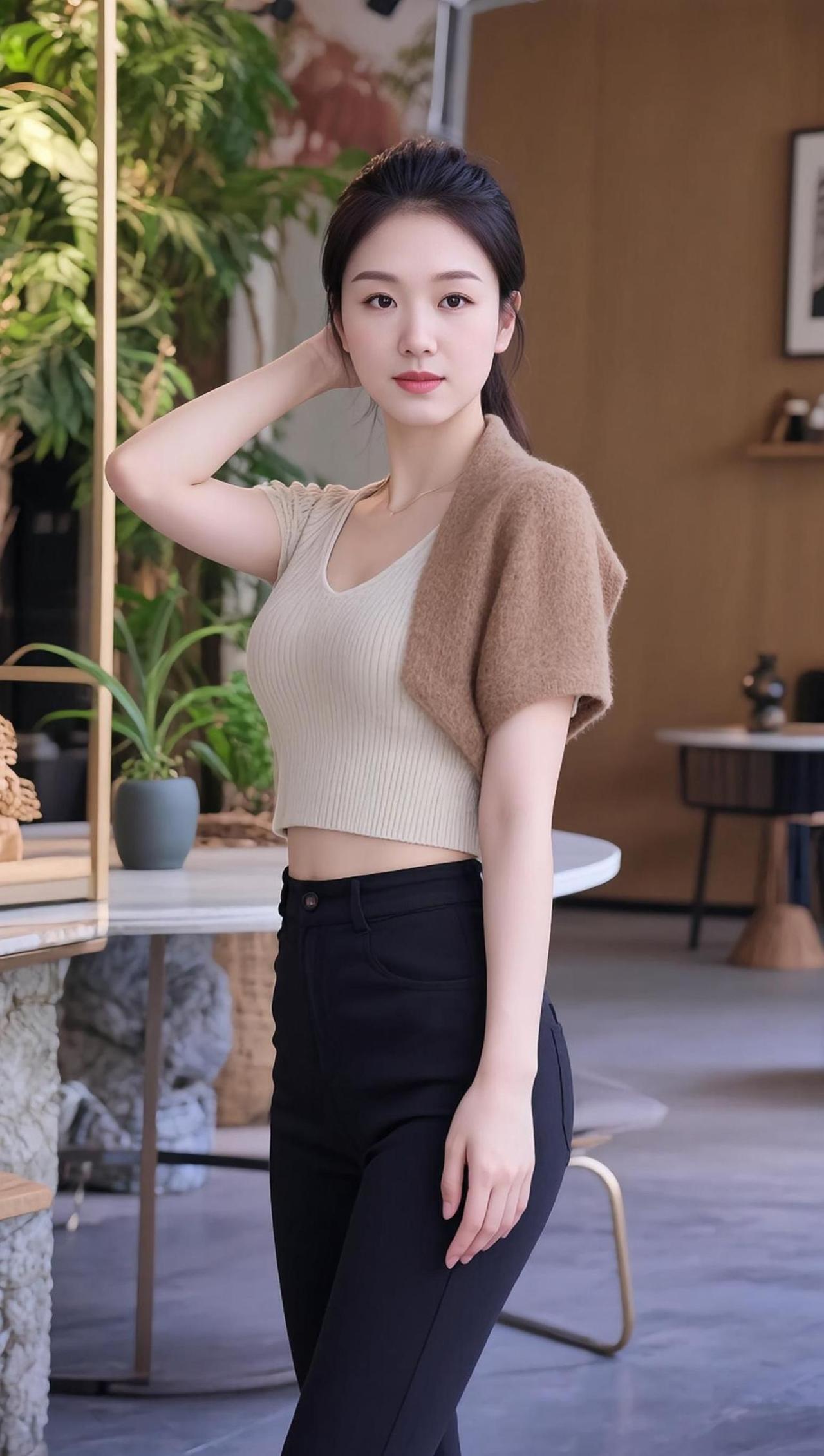 AI绿植前美拍 抖音ai创作