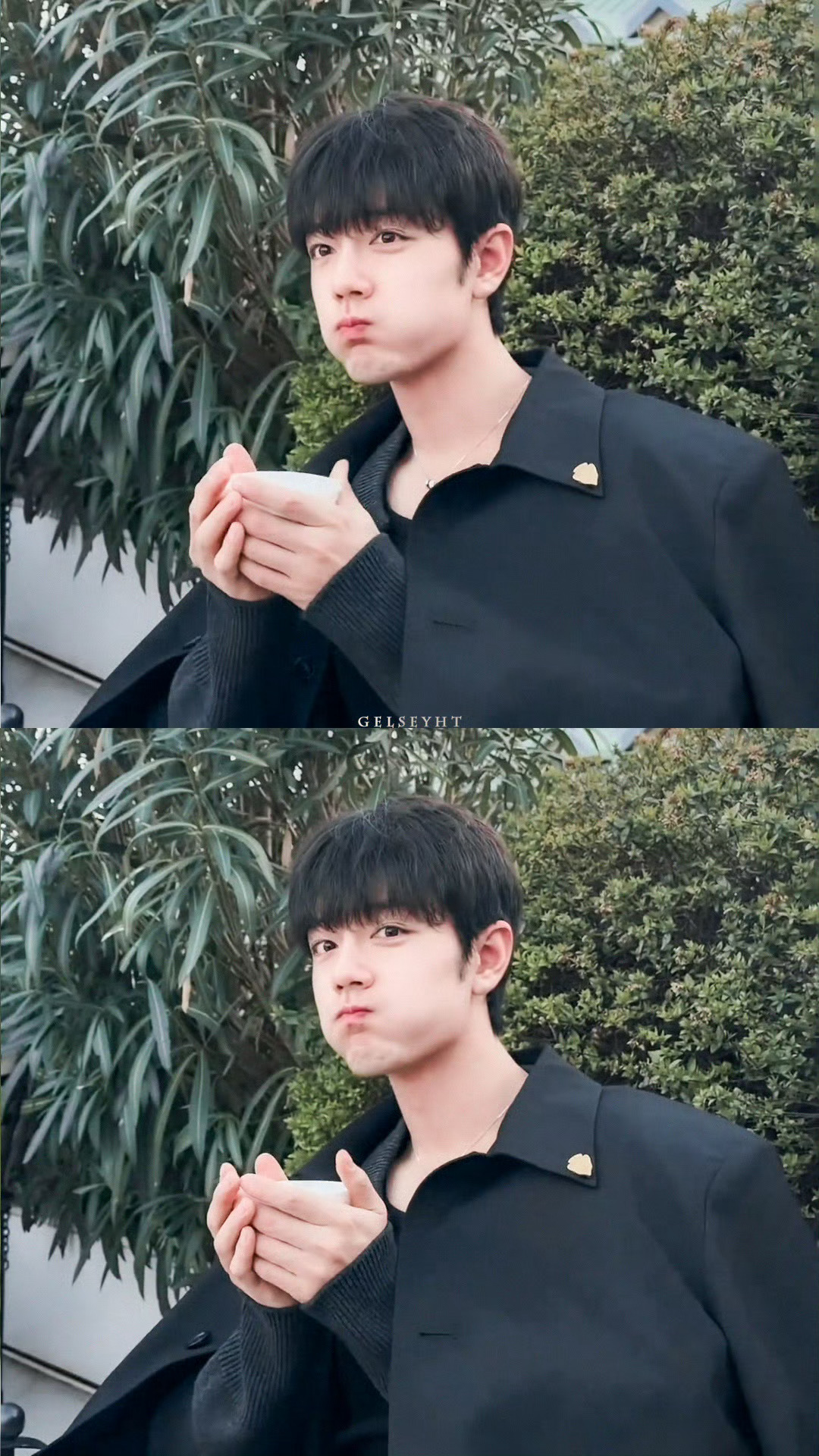 肖战希望乘坐肖战专列穿梭米兰顺毛看起来特别乖，特别可爱！肖战自曝有一点强迫症