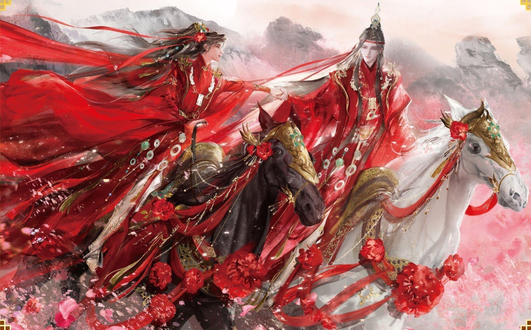 魔道祖师动画蓝忘机魏无羡天生一对呀~长阳老师太会画了！魔道祖师
