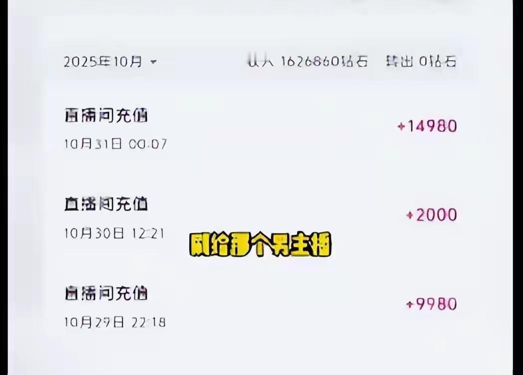 8年婚姻116万积蓄归零！郑州男子养家，妻子67万打赏男主播还欠8万网贷
 
河