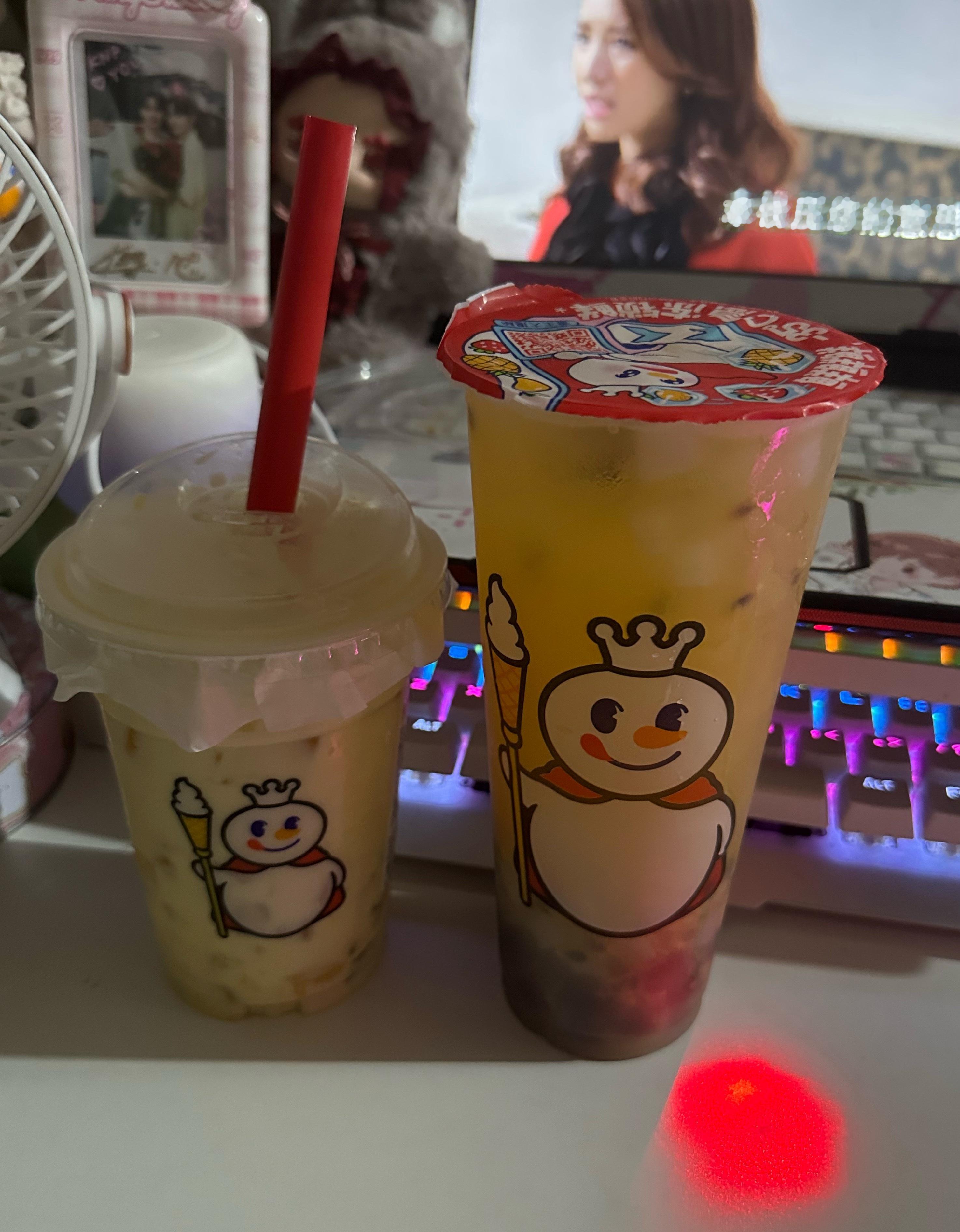 你们怎么知道我朋友给我买了蜜雪冰城 