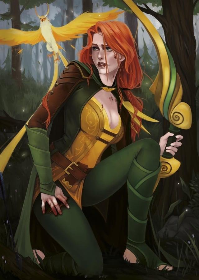 DOTA杂志的配图风行#dota2##dota2美图##DOTA2[超话]#  