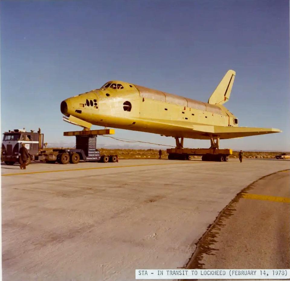 挑战者号的前身：STA-099结构试验机

“1978年2月14日，结构试验机S