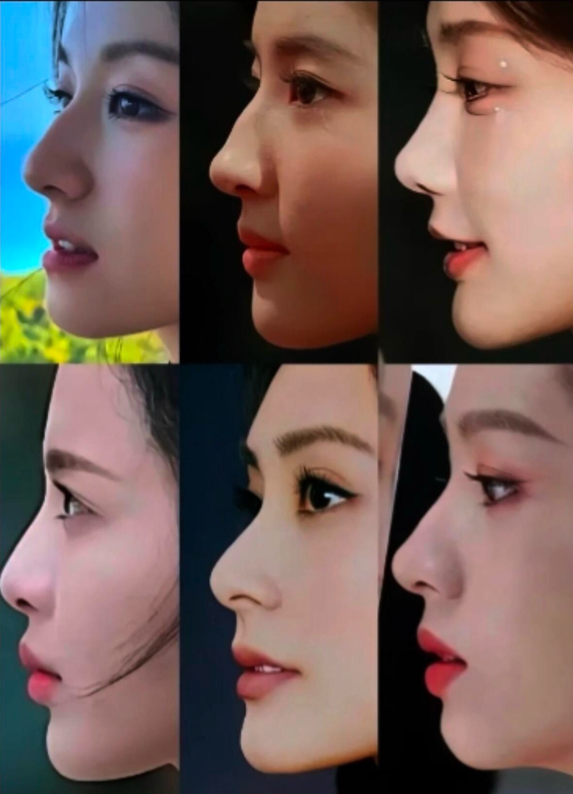 👧🏻的侧面，能认出几个 