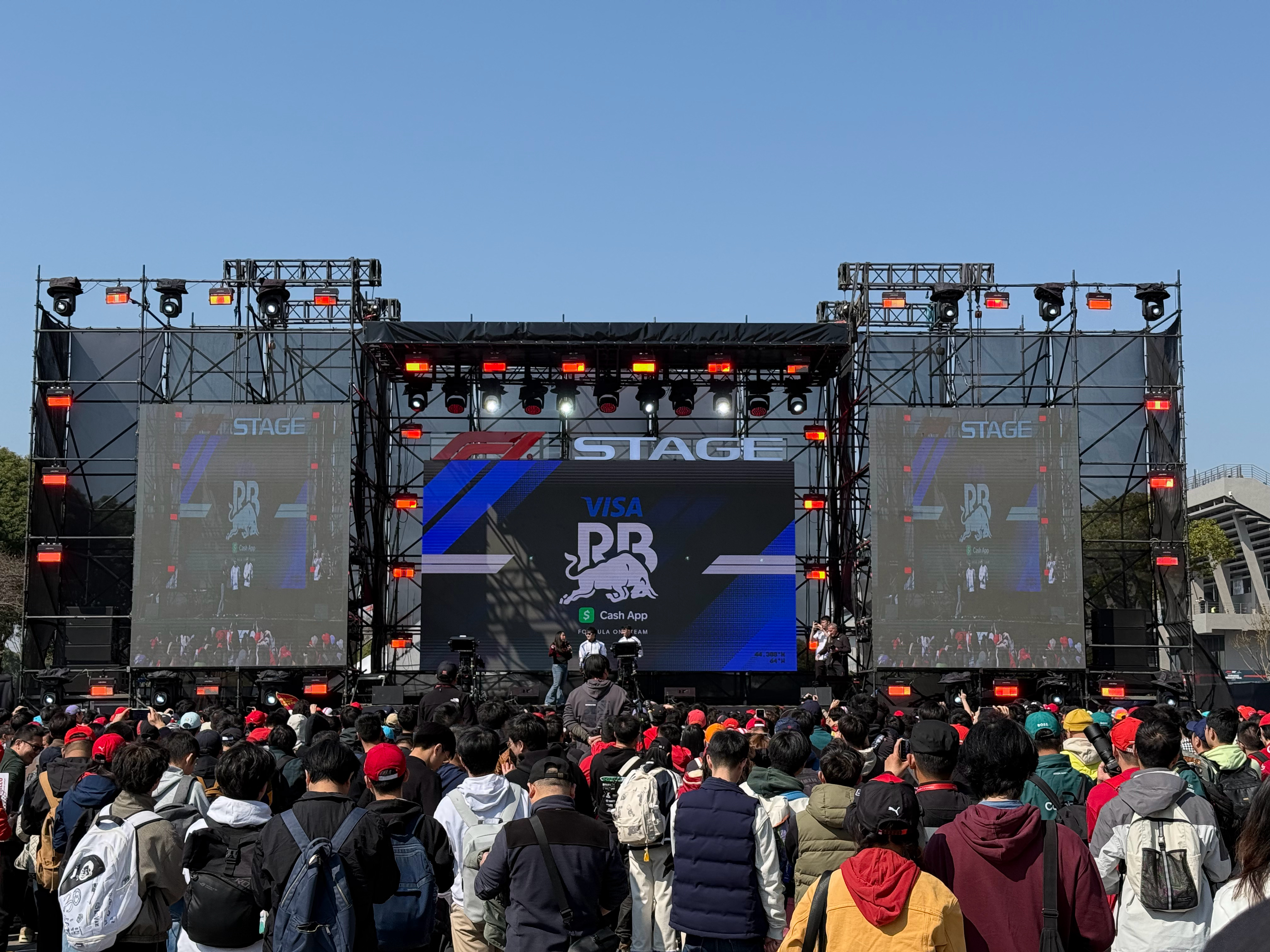 F1 今年商贸区有F1 STAGE！2025F1中国大奖赛  ​​​