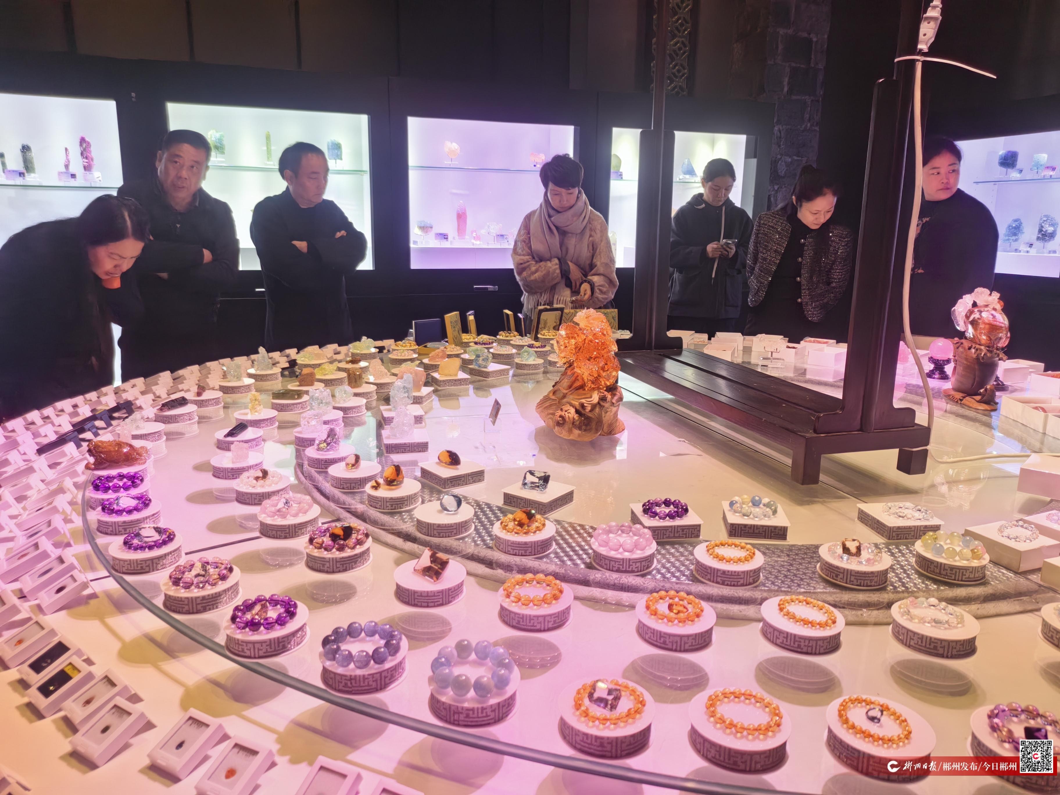 郴州第二届矿物宝石酒店展启幕