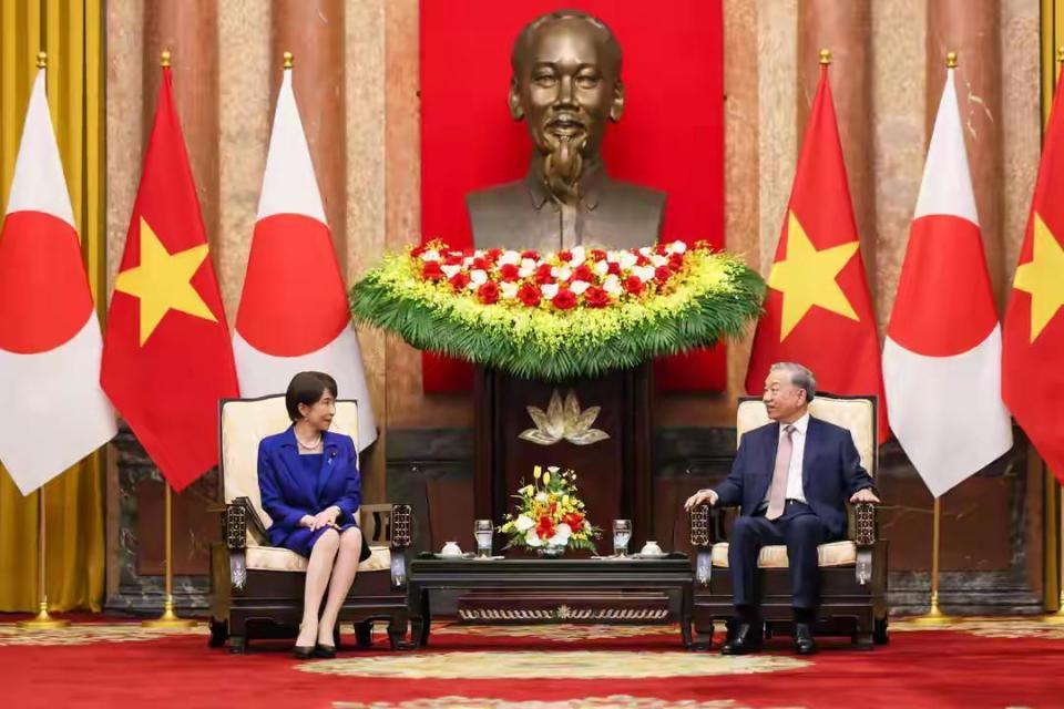 高市早苗想拉越南“下水”，结果被越南好好上了一课。

高市早苗访问越南干嘛去了？