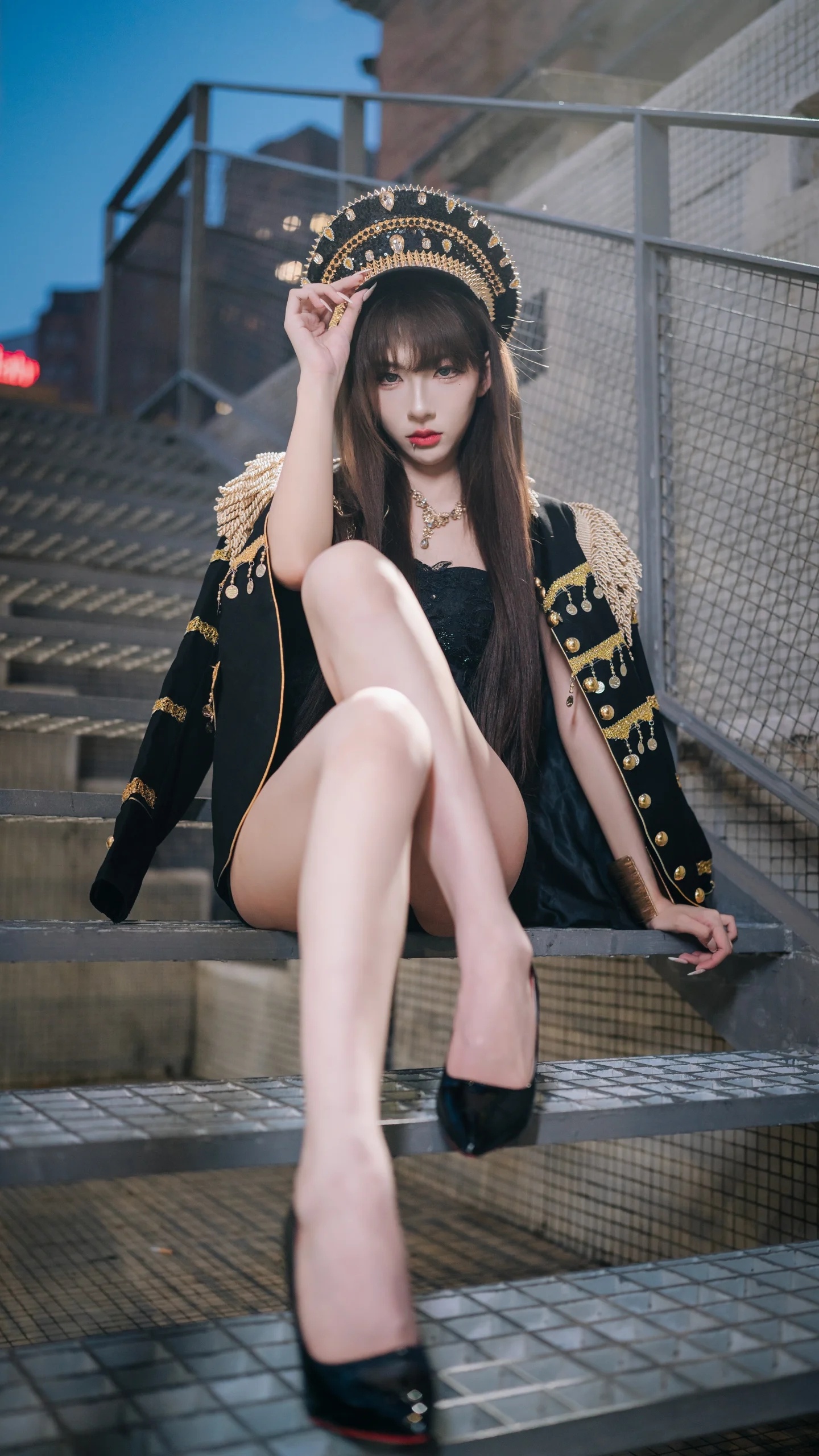 制服腿精 