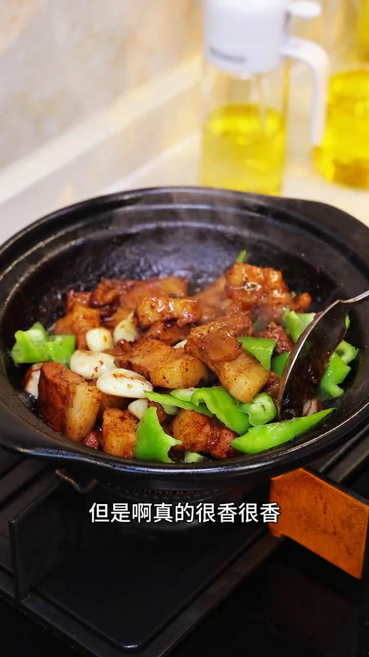 把一块五花肉放到砂锅里煮一煮就是一道老广经典的下饭菜，做法很简单，但是真的很香。