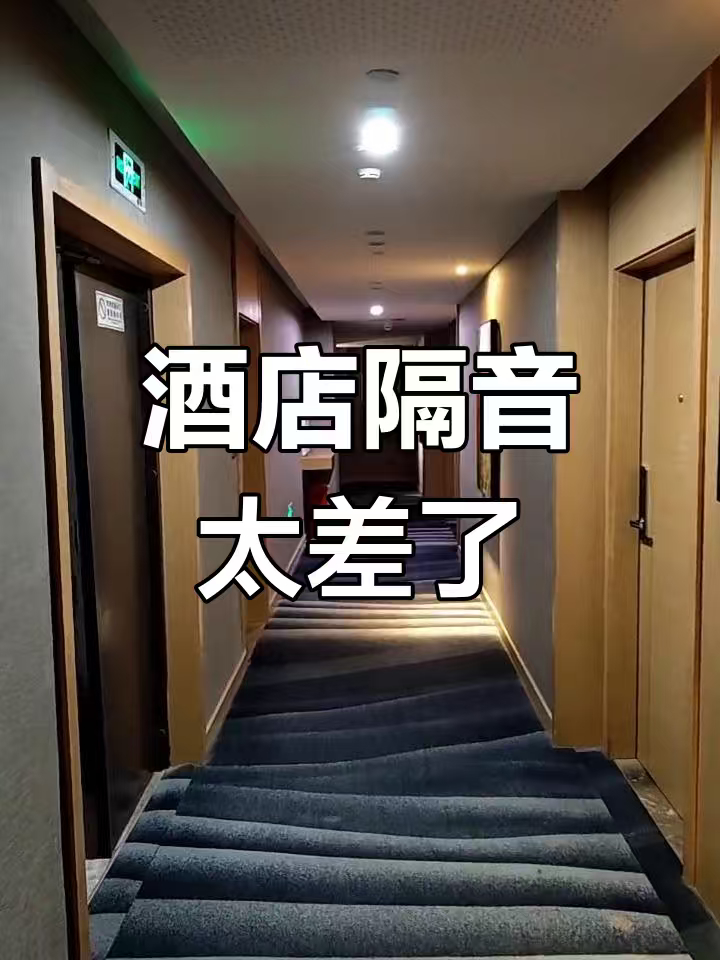 酒店一定要选隔音好的亲身踩坑才明白，隔音差的酒店太煎熬，外界动静一览无余，整晚都