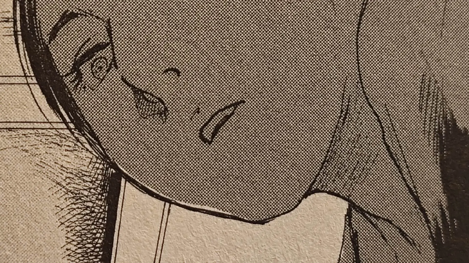 局部。漫画家