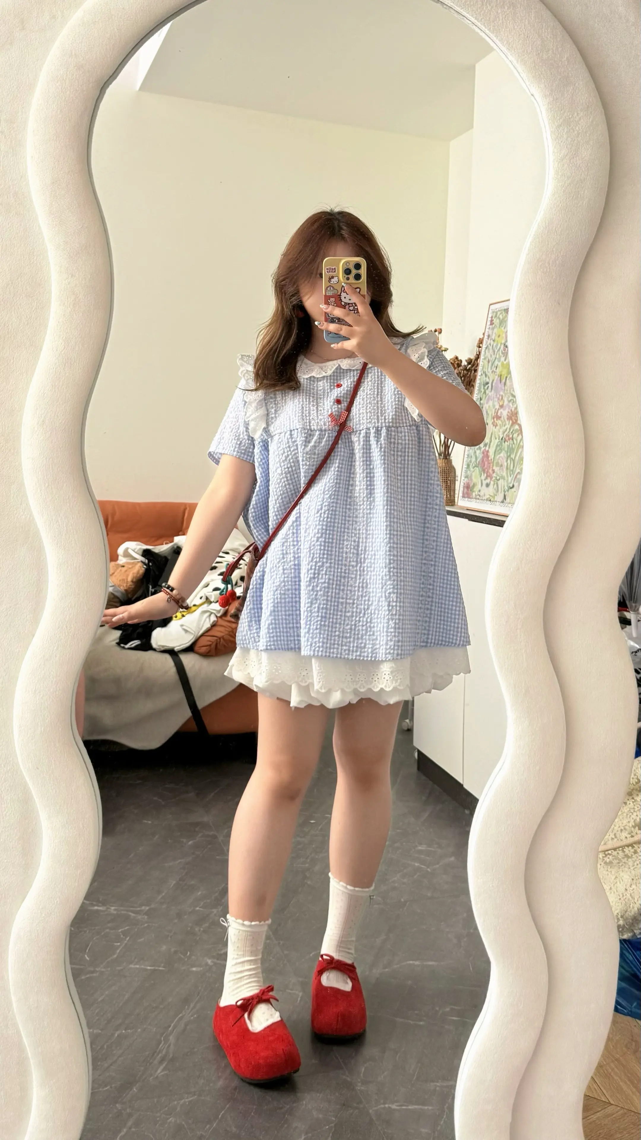 今日穿搭 夏日穿搭 无法拒绝温柔感小裙子 显瘦穿搭 ootd穿搭