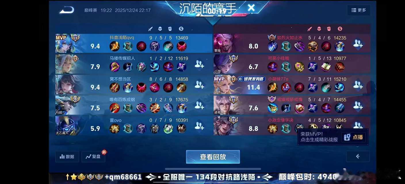 巅峰撞车记录 ｜12.24图1 梓墨 百炼图2 向鱼 小麦瓜友们晚安 