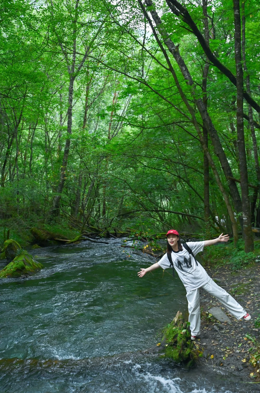 成都太太太热了！！去19度的松坪沟避暑！！
