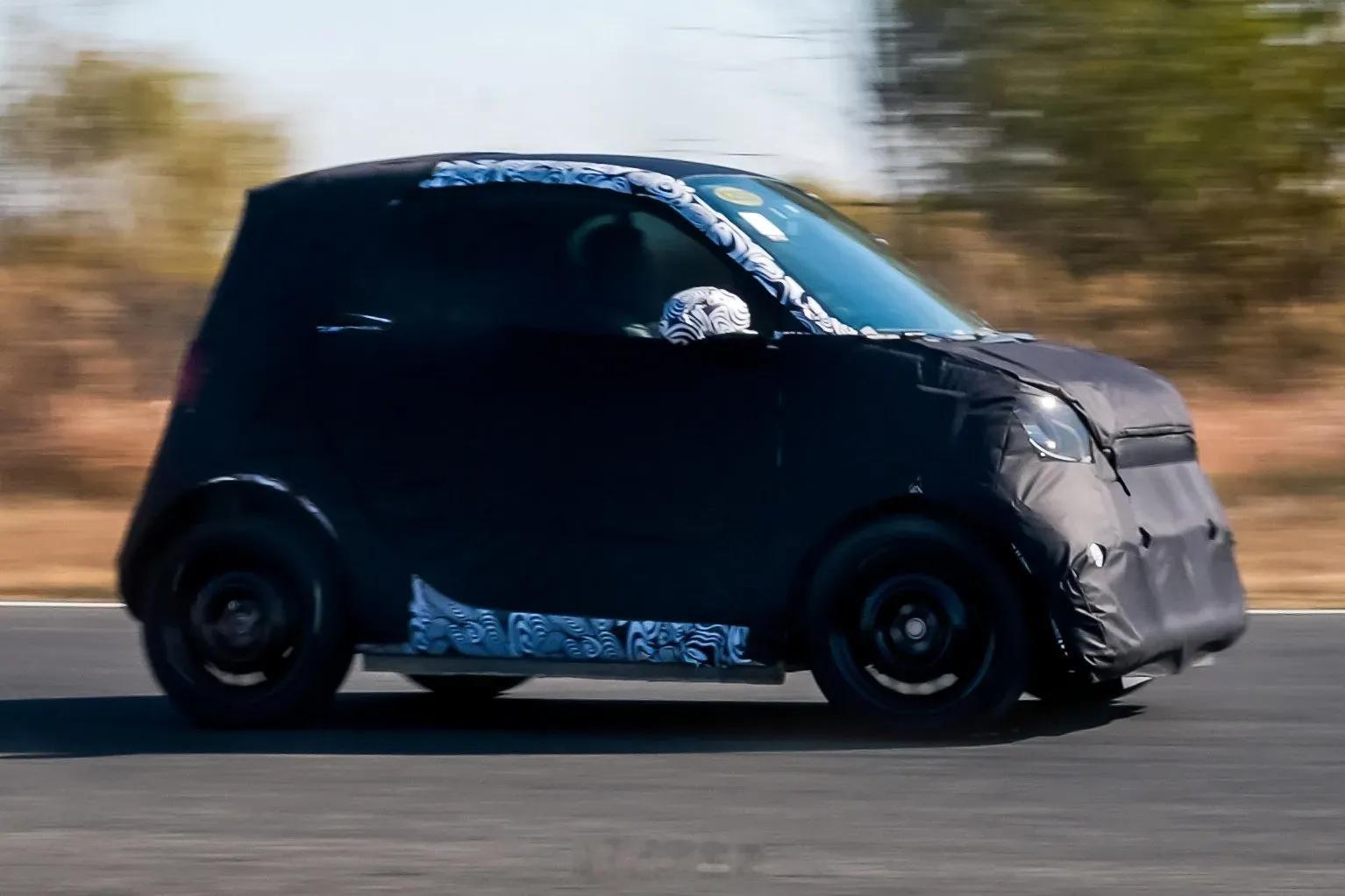 双门双座的经典smart要回归了～纯电精灵2号明年亮相smart