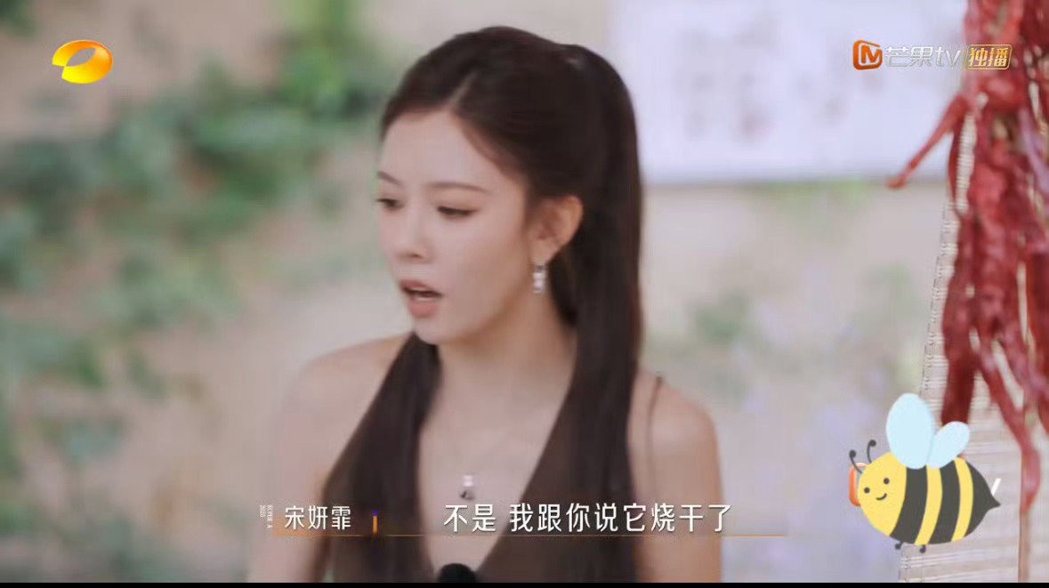 宋妍霏别炒菜了安心跳舞吧 宋妍霏做菜手忙脚乱，众人震惊表情超搞笑，简直演我无菜谱