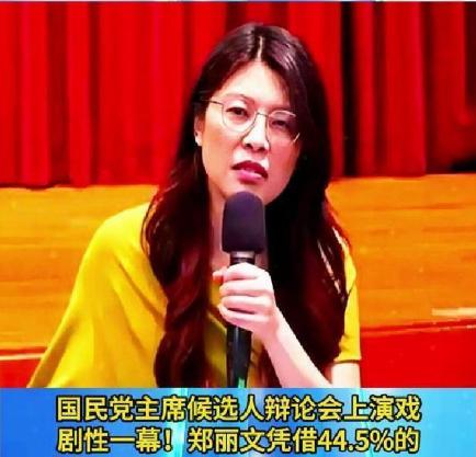 郑丽文一句话，蓝营内部直接炸锅了。她对着镜头说“我们不要香港那一套”，结果刚出录