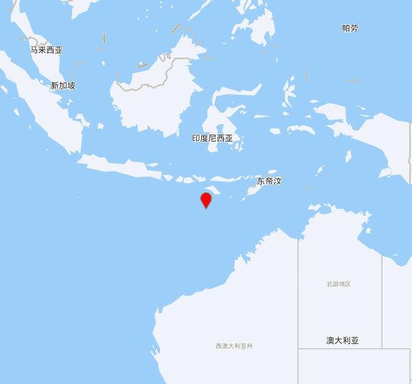 【欧洲地中海地震中心】发布，2025-10-23 02:28:05 在 南，印度