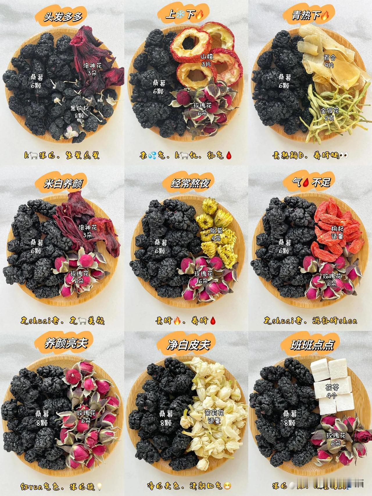 桑葚干的九种实用搭配‼️快来码住吧🌸

今天给大家分享桑葚的九种神仙搭配😁