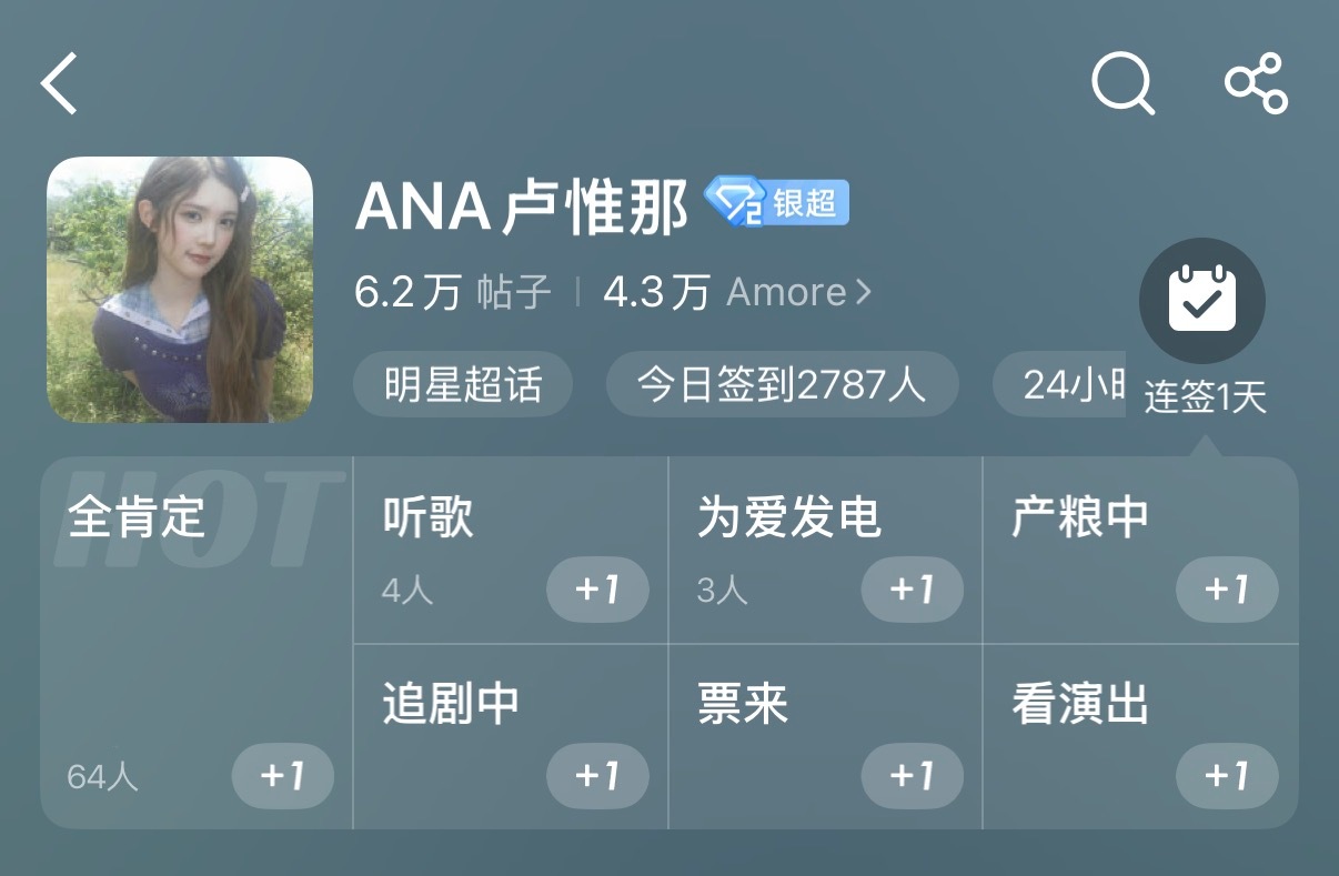 ANA卢惟那[超话]  顺儿你真的火了[流鼻血][流鼻血] ​​​