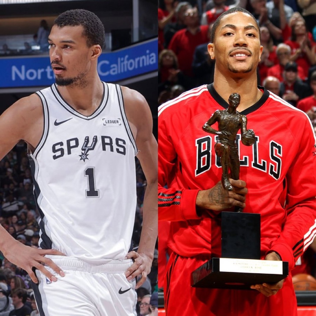 提醒一下，如果维克托·文班亚马赢得本赛季的MVP，他将成为NBA历史上最年轻的M