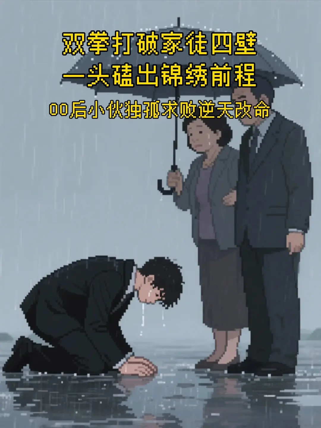 双拳打破家徒四壁，一以磕出锦绣前程，独孤求败的逆袭之路
