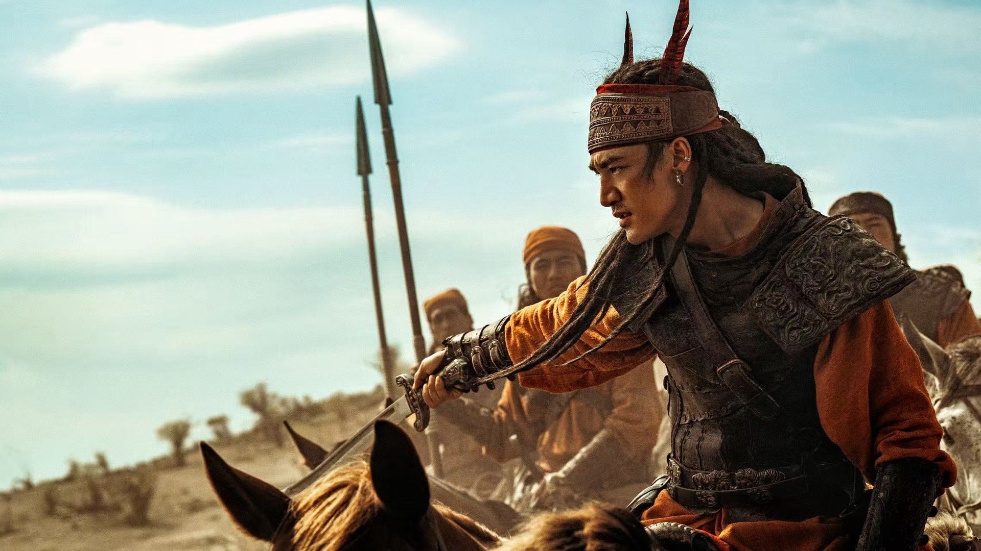 镖人不知道孩子爱看啥就全都拍了此沙在镖人里面饰演的和伊玄真的是太帅了吧！镖人你真