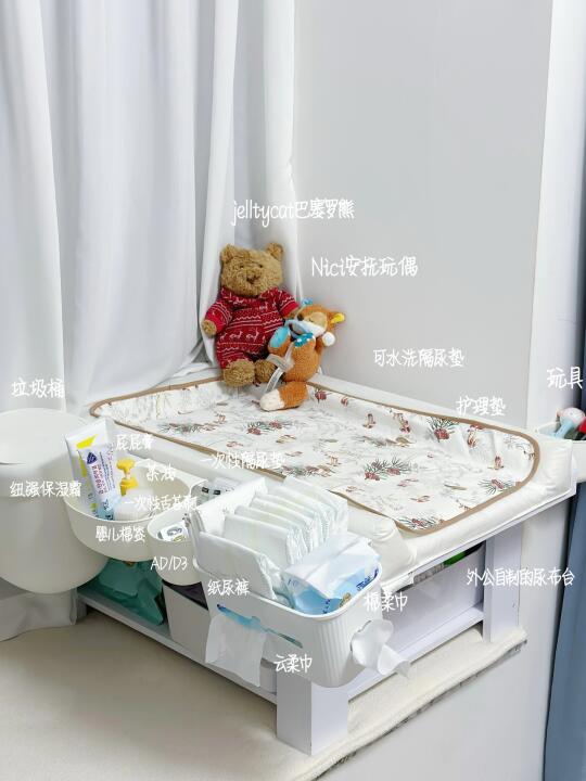 低成本飘窗改造尿布台 | 有飘窗的都看过来