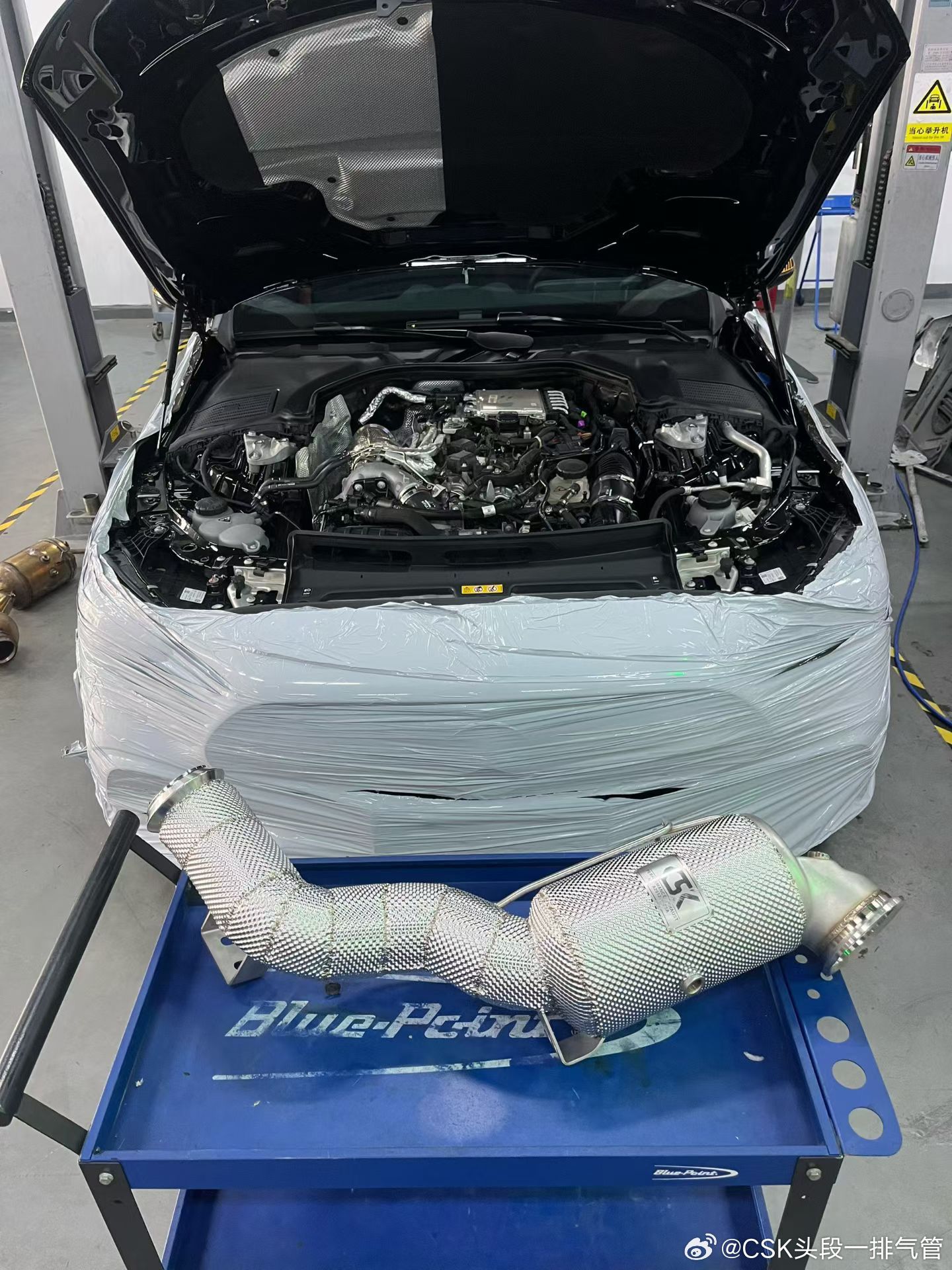 奔驰C43 AMG W206  不亮灯 · CSK隔热头段200目 