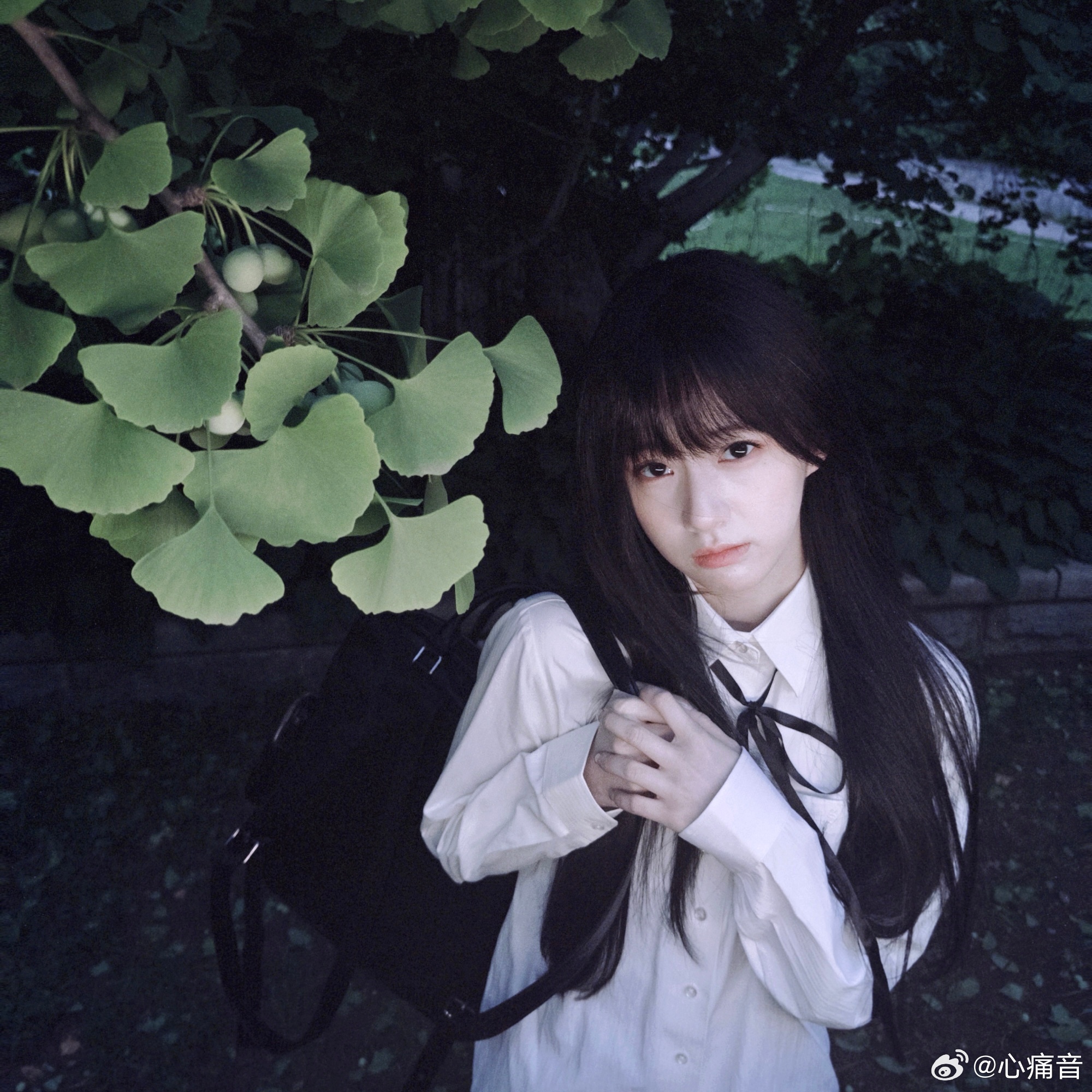 春雨沥沥地敲着铺面窗棂，老裁缝趴在案板上，鼻尖几乎要碰到那件墨绿的旗袍。针脚密得