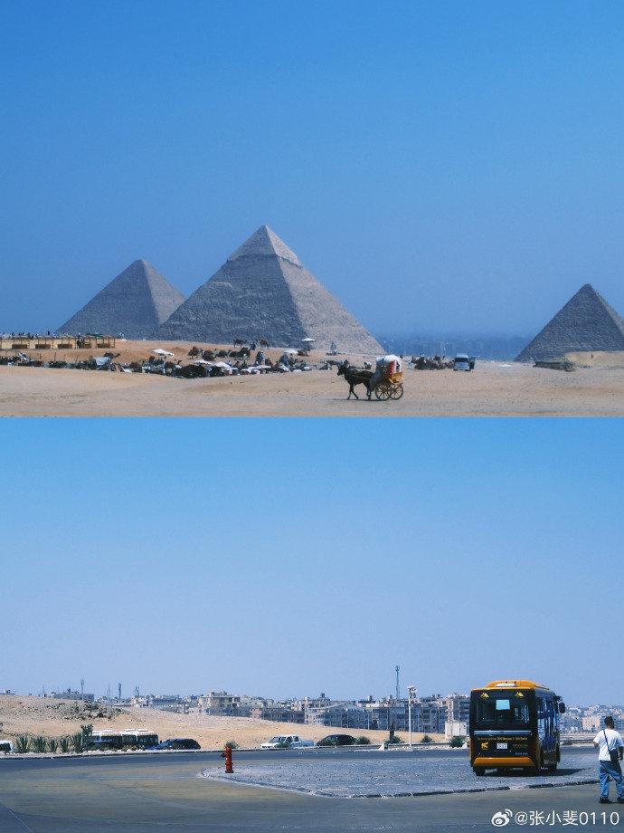 张小斐埃及游客照谁还没看张小斐的埃及游客照？随手一拍都是大片，新城市解锁超酷！ 