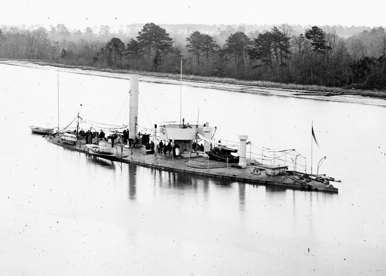USS“卡斯科”号：美国内战时期的奇特杆雷艇
1865年的美国联邦海军**“卡斯