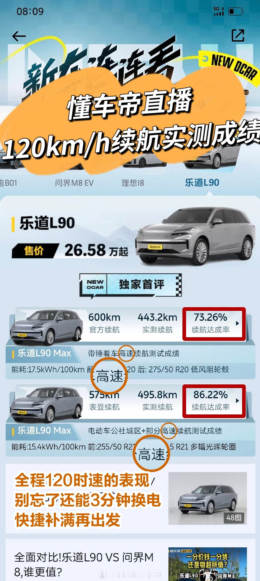 乐道L90没什么可质疑的，这是这个级别空间能够买到的能耗最低的产品，我已实测，确