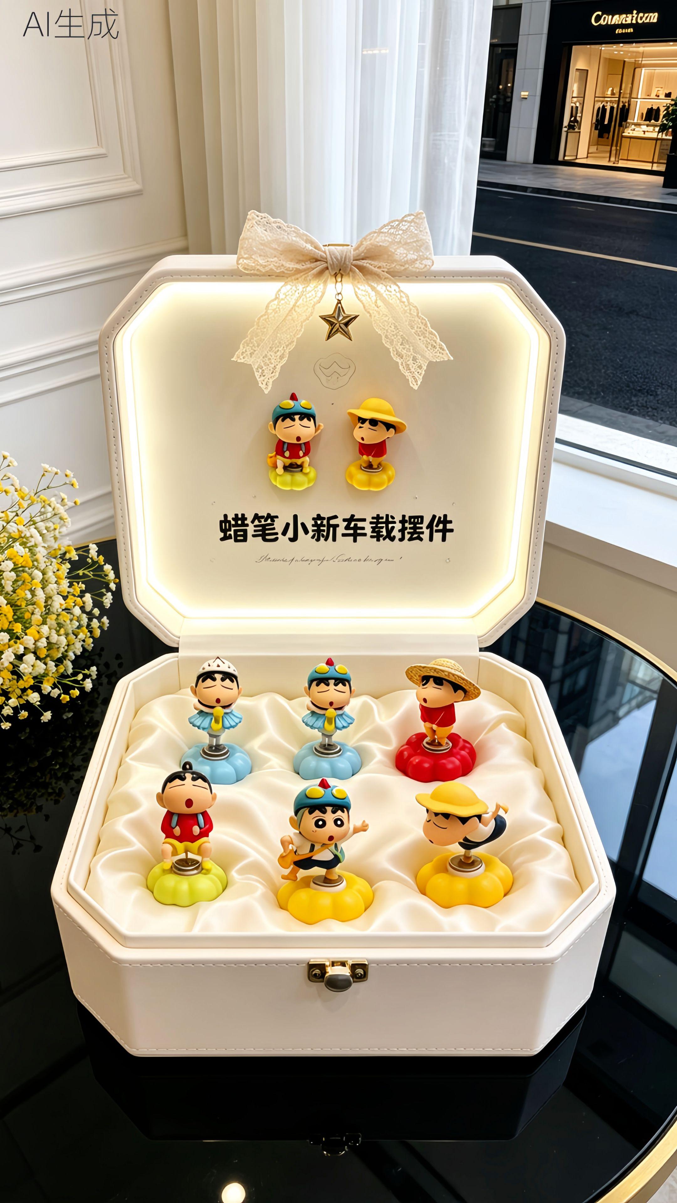 车载摆件推荐 蜡笔小新摆件