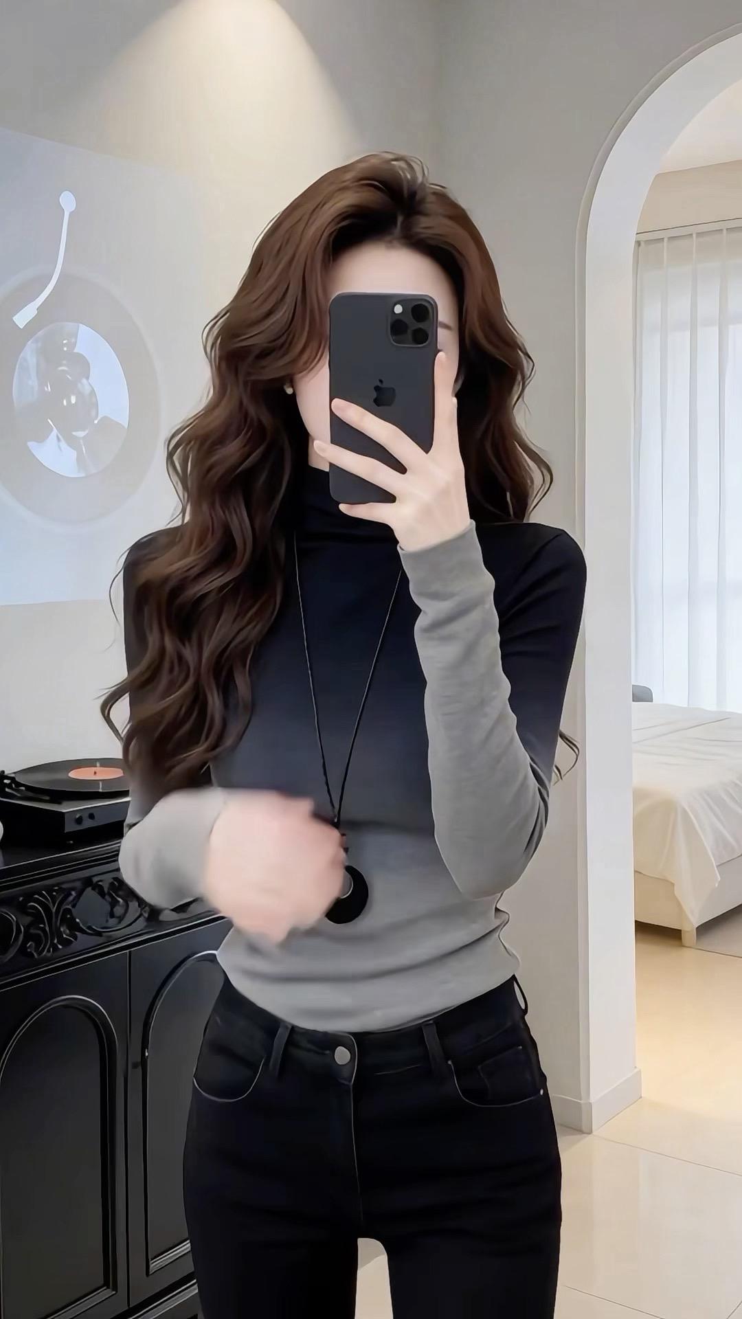 ootd穿搭穿出高级感韩系穿搭美出高级感时尚打底衫