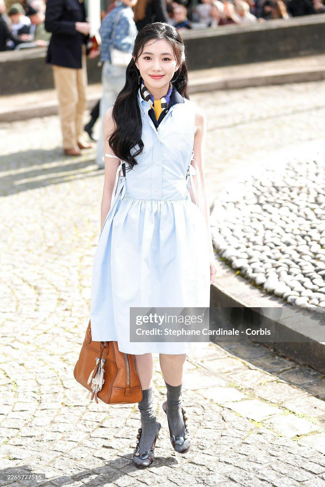 刘浩存MiuMiu看秀G社生图，g社完全存儿站姐来的 