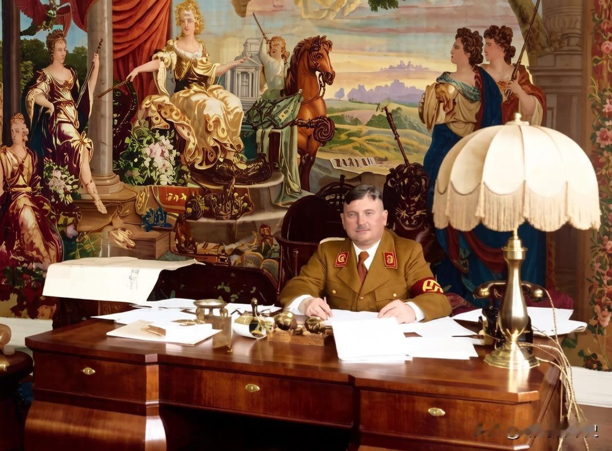 1933年的恩斯特·罗姆，一年后，他在“长刀之夜”中被处决。

历史 历史老照片