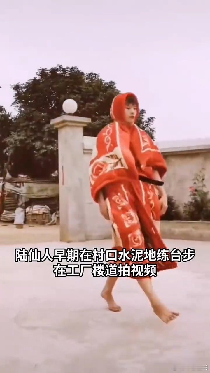 陆仙人将广西山水穿在身上当漓江水雾漫过裙摆，喀斯特峰林成了天然秀场背景板，陆仙人
