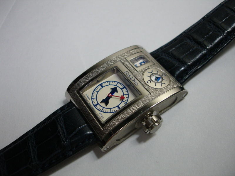 此时此表 Vianney Halter Goldpfeil。我唯一的头像表。对这