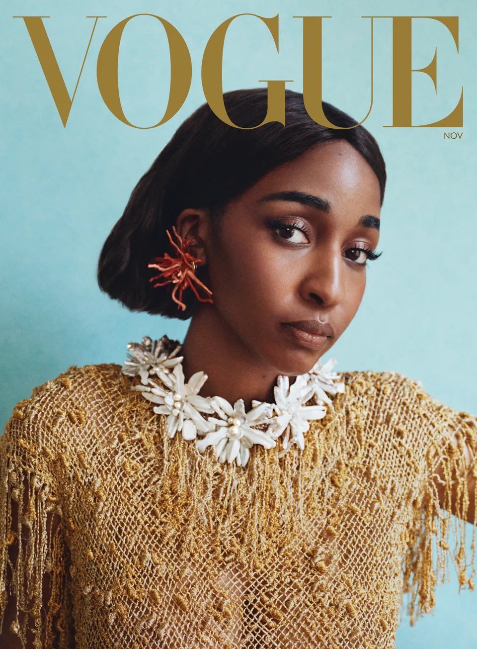 Ayo Edebiri x Vogue US November 2026Matt